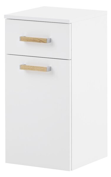 SPODNÍ SKŘÍŇKA, bílá, bílá, 32,7/67/35,3 cm Stylife - Koupelnové série