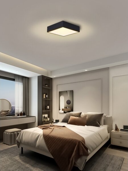 Immax NEO 07237L - LED Stmívatelné stropní svítidlo CANTO 22W/230V černá Tuya+DO