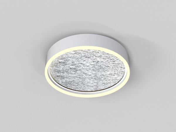 Wofi 9002-103M - LED Stmívatelné stropní svítidlo BORDEAUX LED/37W/230V stříbrná