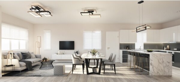 Wofi 9022-306M - LED Stmívatelné stropní svítidlo MATERA LED/37W/230V