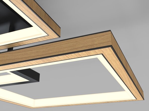 Wofi 9022-306S - LED Stmívatelné stropní svítidlo MATERA LED/40W/230V