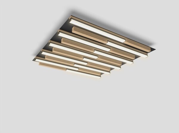 Wofi 9031-1006 - LED Stmívatelné stropní svítidlo PALERMO LED/40W/230V dřevo