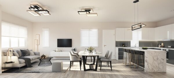 Wofi 9022-306S - LED Stmívatelné stropní svítidlo MATERA LED/40W/230V
