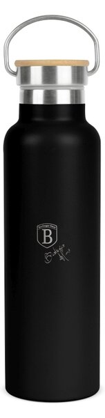 Termoska lahev s dvojitou stěnou nerez 0,6 l Matte Black Collection