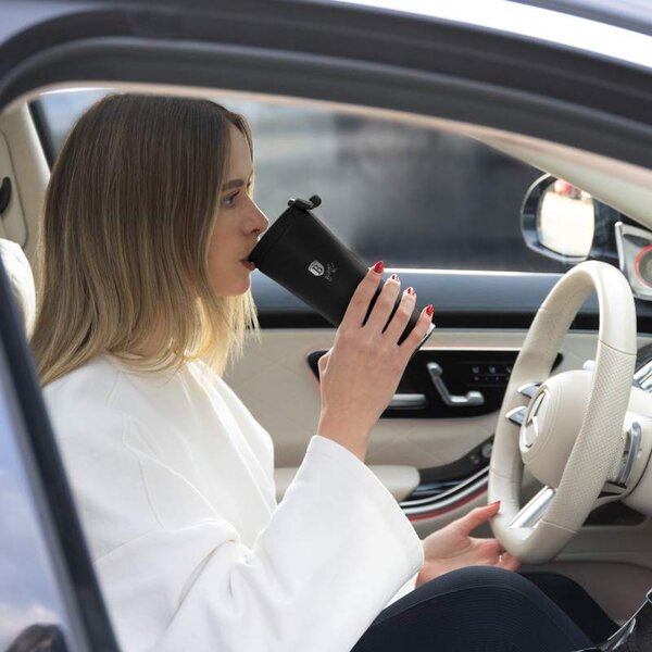 Termohrnek s dvojitou stěnou nerez 0,5 l Matte Black Collection