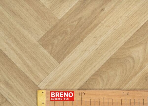Breno PVC ATLANTIC Bartek Oak 236M - světlé parkety, šíře 100 cm