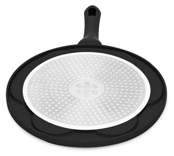 Lívanečník s titanovým povrchem Smajlíci 26 cm Matte Black Collection