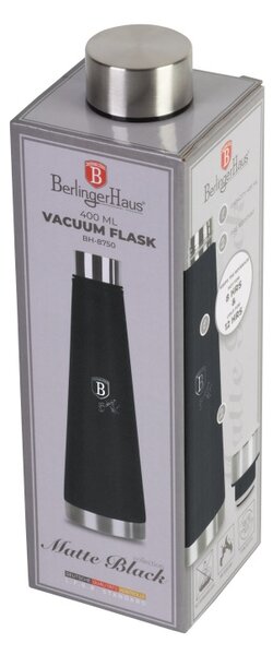 Termoska lahev na pití nerez 0,4 l Matte Black Collection