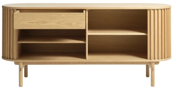Unique Furniture Dubová komoda Carno 160 x 45 cm
