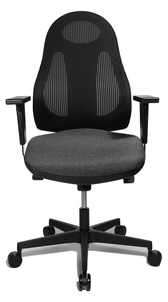 OTOČNÁ ŽIDLE, síťovina, antracitová, černá Dieter Knoll - Online Only kancelářské židle, Online Only