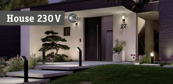 Paulmann 94502 - LED/6,8W IP65 Venkovní lampa CONCREA 230V