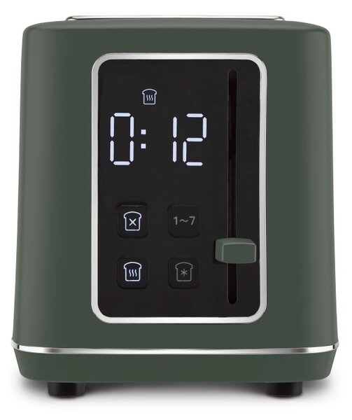 Topinkovač digitální nerez ocel Matte Green Collection