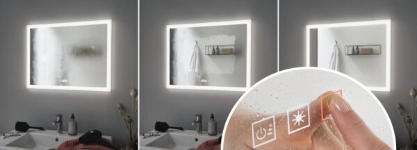Paulmann 78951 - LED/22W IP44 Stmívatelné koupelnové zrcadlo s podsvícením 230V