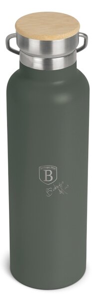 Termoska lahev s dvojitou stěnou nerez 0,6 l Matte Green Collection