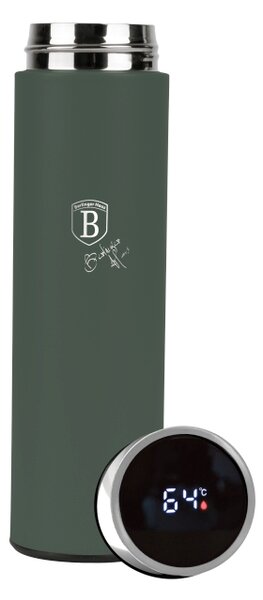 Chytrá termoska s ukazatelem teploty 0,5 l Matte Green Collection