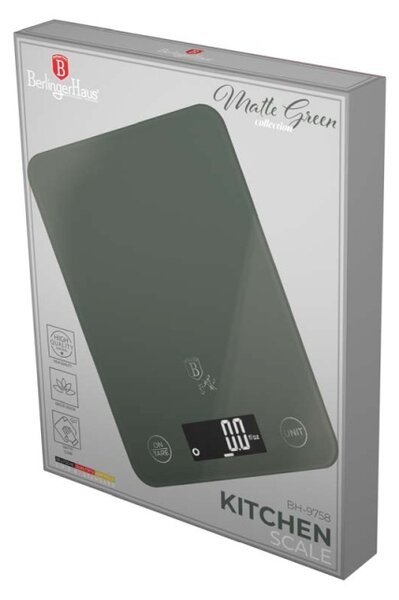 Kuchyňská váha digitální 5 kg Matte Green Collection