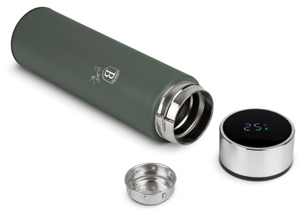 Chytrá termoska s ukazatelem teploty 0,5 l Matte Green Collection