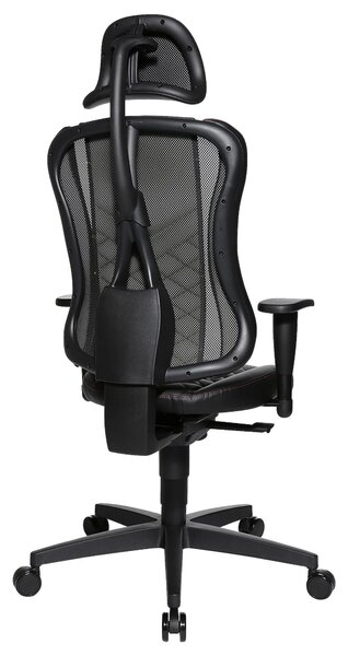 OTOČNÁ ŽIDLE, vzhled kůže, černá Dieter Knoll - Online Only kancelářské židle, Online Only
