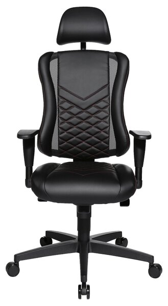 OTOČNÁ ŽIDLE, vzhled kůže, černá Dieter Knoll - Online Only kancelářské židle, Online Only