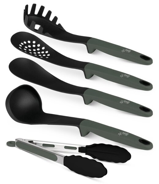 Kuchyňské náčiní sada 5 ks Matte Green Collection