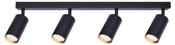 Brilagi - Bodové svítidlo SELE 4xGU10/30W/230V černá/zlatá