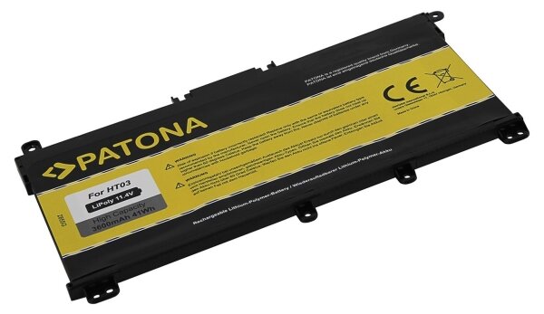 PATONA - Aku HP Pavilion X360 14-BA serie 3400mAh Li-Pol 11,55V BK03 / BK03XL