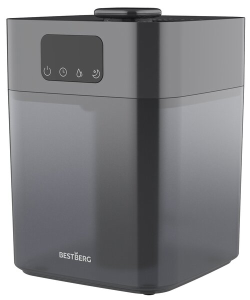 Ultrazvukový zvlhčovač vzduchu BestBerg BBAH-10G / 22 W / 5,5 l / 300 ml/h / šedá