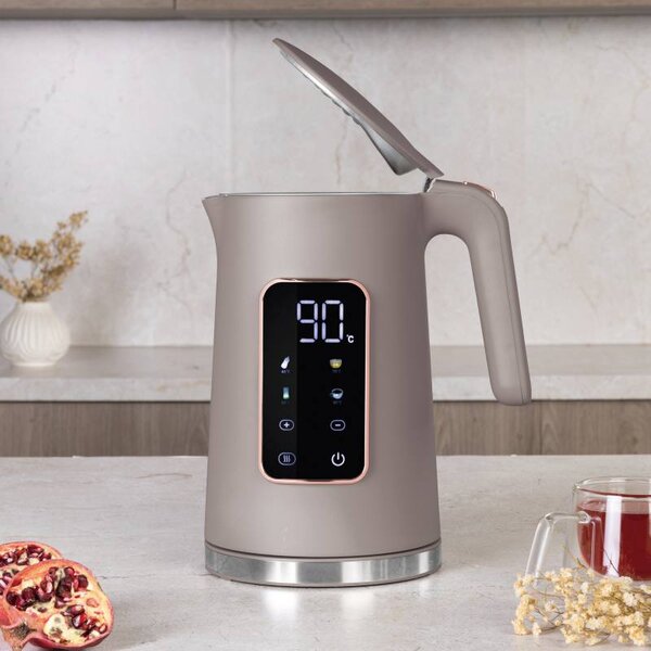 Rychlovarná konvice s regulací teploty digitální 1,7 l Taupe Collection