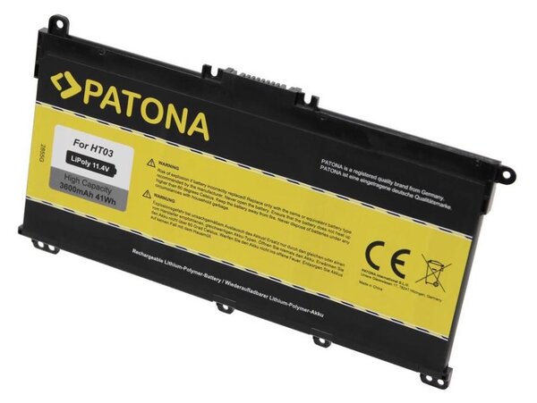 PATONA - Aku HP Pavilion X360 14-BA serie 3400mAh Li-Pol 11,55V BK03 / BK03XL