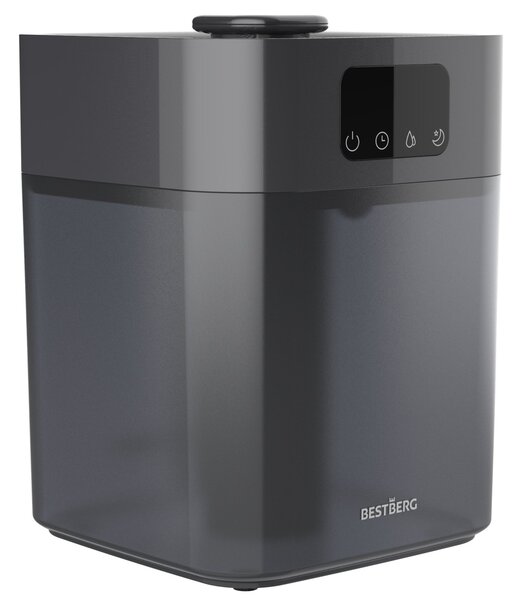 Ultrazvukový zvlhčovač vzduchu BestBerg BBAH-10G / 22 W / 5,5 l / 300 ml/h / šedá