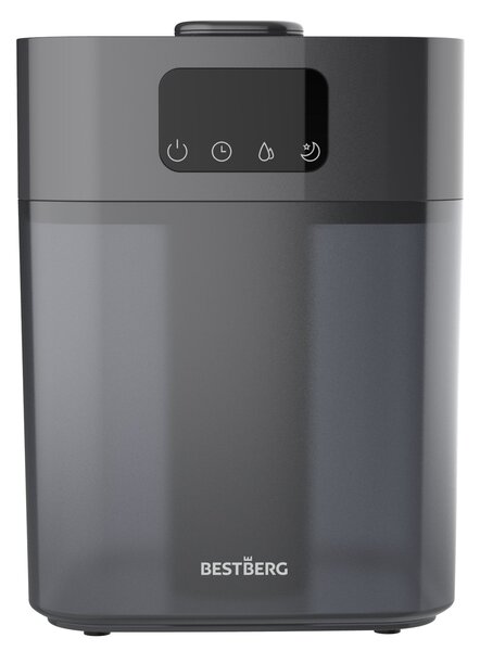 Ultrazvukový zvlhčovač vzduchu BestBerg BBAH-10G / 22 W / 5,5 l / 300 ml/h / šedá
