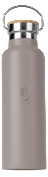 Termoska lahev s dvojitou stěnou nerez 0,6 l Taupe Collection