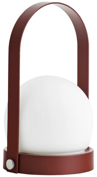 Audo CPH Červená skleněná LED lampa AUDO CARRIE