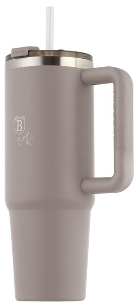 Termohrnek s dvojitou stěnou BerlingerCup 1 l Taupe Collection