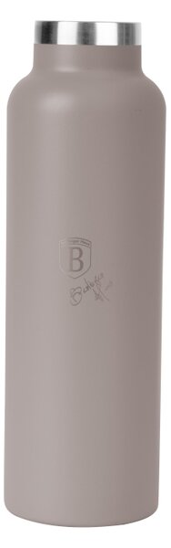 Termoska lahev s dvojitou stěnou nerez 0,6 l Taupe Collection