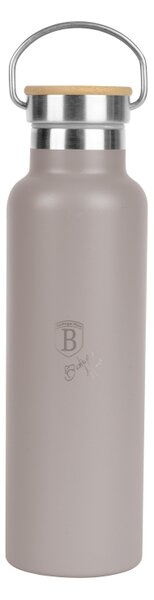 Termoska lahev s dvojitou stěnou nerez 0,6 l Taupe Collection