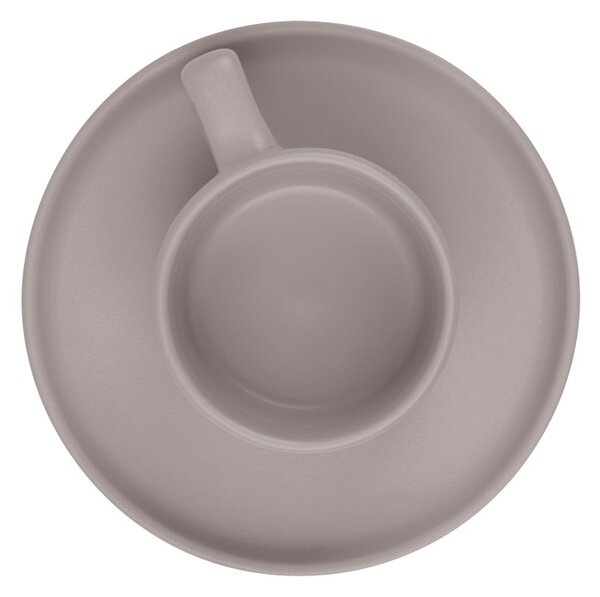 Sada hrnků na espresso s podšálkem 8 ks 100 ml Taupe Collection