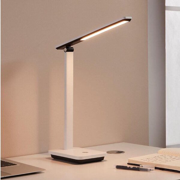 Eglo 900956-LED Stmívatelná nabíjecí stolní lampa INIESTA 3,6W/5V 1800mAh bílá