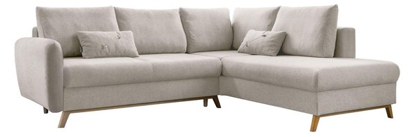 ROHOVÁ SEDAČKA, textil, béžová MID.YOU - Sedací soupravy, Online Only