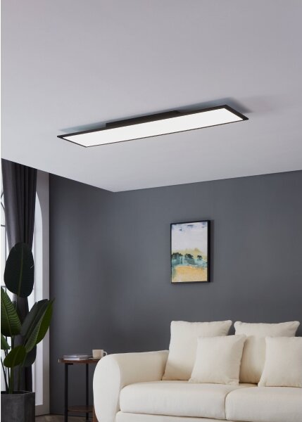 Eglo 900821 - LED Stropní svítidlo SALOBRENA LED/33W/230V 120x30 cm černá