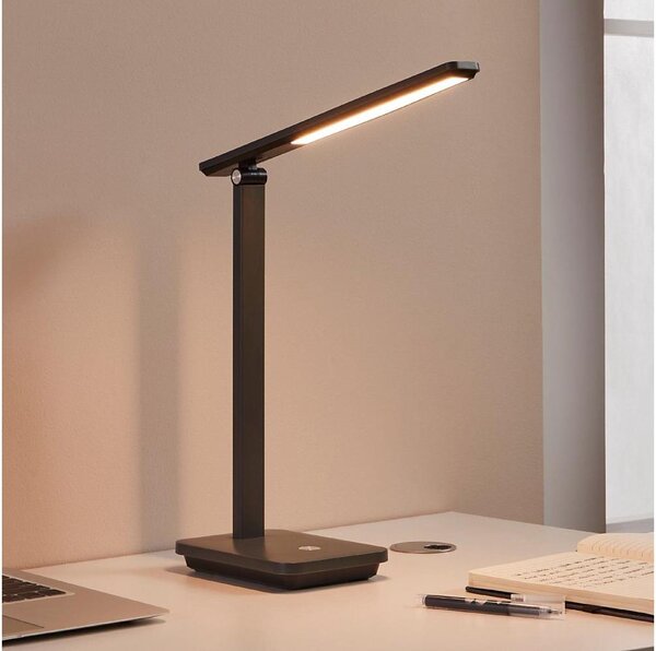 Eglo 900957-LED Stmívatelná nabíjecí stolní lampa INIESTA 3,6W/5V 1800mAh šedá