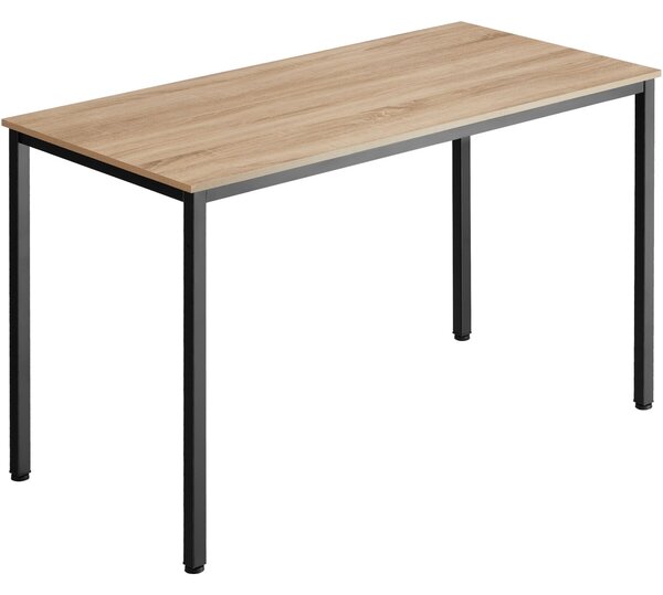 Tectake Psací stůl Vanport 120x60x75,5cm - Industrial světlé dřevo, dub Sonoma