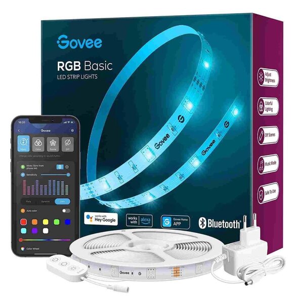 Govee - Wi-Fi RGB Smart LED pásek 5m
