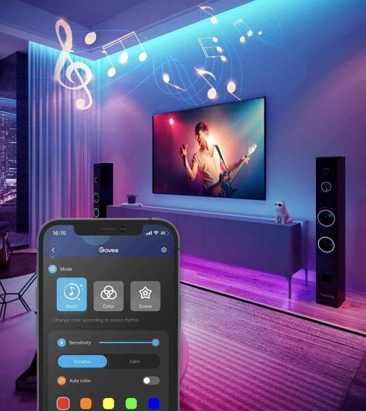 Govee - Wi-Fi RGB Smart LED pásek 5m