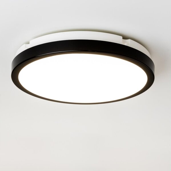 Brilagi - LED Koupelnové stropní svítidlo PERA LED/24W/230V pr. 28 cm IP65 černá
