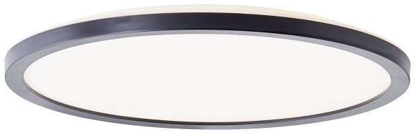 Brilliant - LED Stropní svítidlo MILTON LED/18W/230V pr. 29,3 cm černá