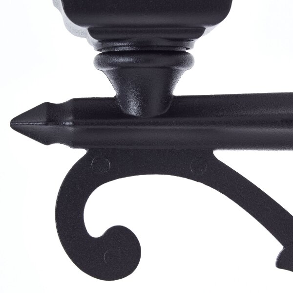 Brilliant - Venkovní lampa NISSIE 3xE27/60W/230V 187,5 cm IP44 černá