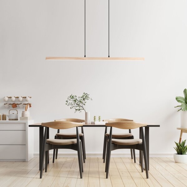 Brilliant - LED Lustr na lanku ARION LED/22W/230V borovice
