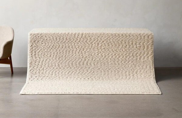 -25 % Dny MOMENTI– Audo CPH Bílý vlněný koberec AUDO GRAVEL 200 x 300 cm
