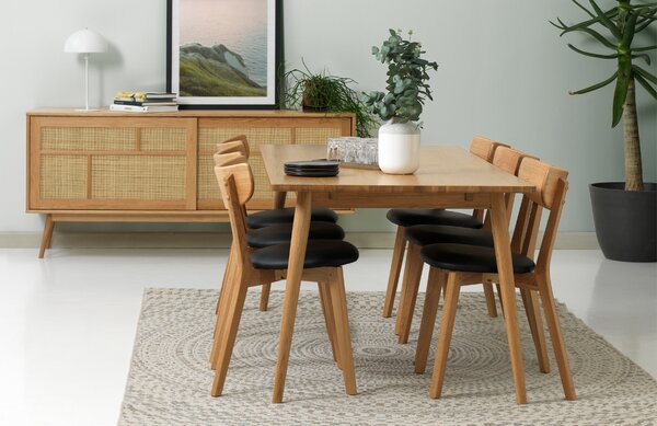 Unique Furniture Dubový jídelní stůl Barrali 190 x 90 cm